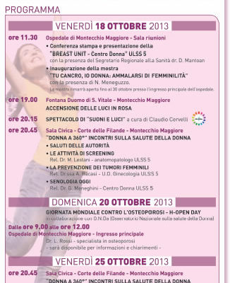 Ottobre Rosa A.N.D.O.S. 2013