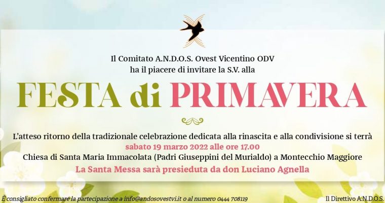 Festa di Primavera, la preghiera per l’Ucraina delle donne operate al seno