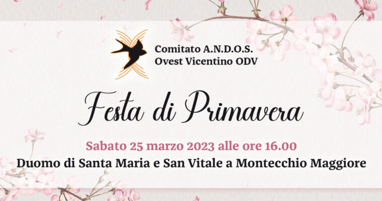 Il Comitato Andos celebra la Festa di Primavera