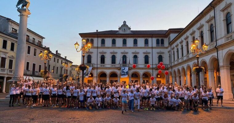 ARZIGNANO – Di corsa all’alba, in 250 a sostegno del Comitato Andos