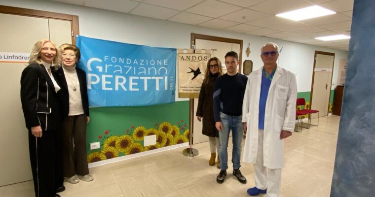 Linfodrenaggio Andos a Lonigo, in arrivo un nuovo fisioterapista grazie alla Fondazione Peretti