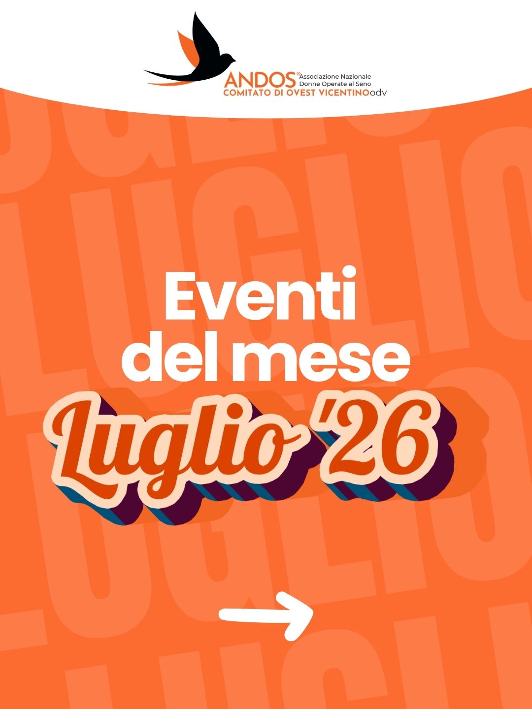 Eventi del mese: Luglio 2026